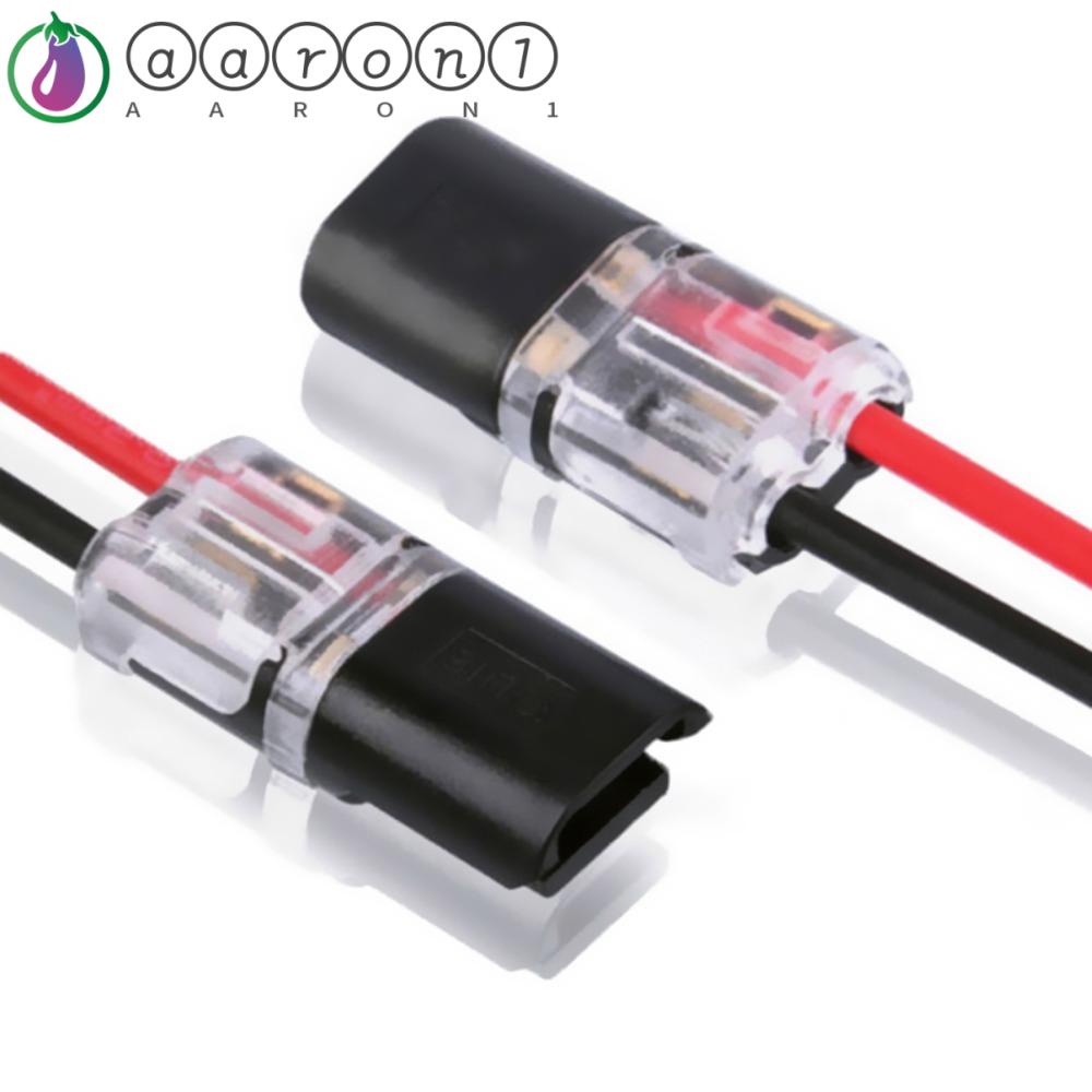 Aaron1 Hộp Chia Dây Điện Cuối Loại D Không Cần Hàn Phù Hợp Với Nhiều Lõi Dây Không Kéo Hai Cho Hộp Đèn LED