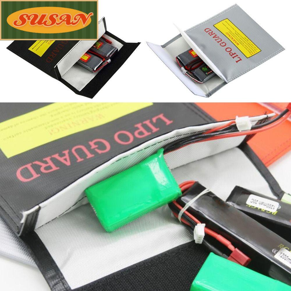 Túi An Toàn Đựng Pin Lipo Điều Khiển Từ Xa SUSANS|Túi Đựng Bảo Vệ Sạc Chống Cháy Nổ Cao Cấp