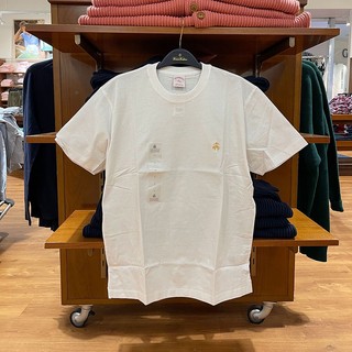 Áo Thun Cotton Tay Ngắn Màu Trơn Cổ Tròn In Chữ Brooks Brothers Booker Brother Thời Trang Mùa Hè Cho Nam