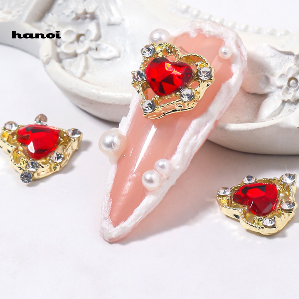 Set 10 Phụ Kiện Đính Trang Trí Móng Tay 3D DIY Thời Trang