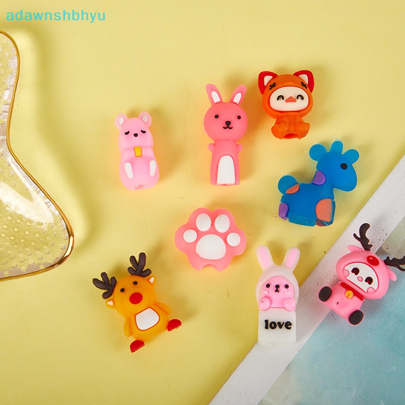 Adawnshbhyu Vỏ Bọc Silicon Bảo Vệ Kéo Cắt Móng Tay Hình Động Vật Hoạt Hình