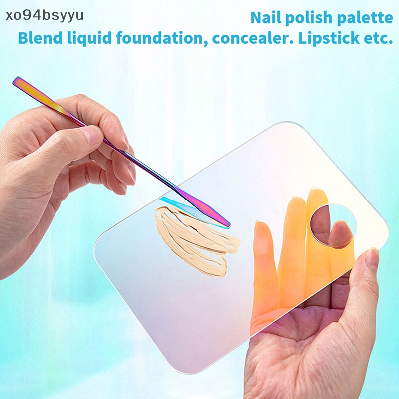 Bảng Trộn Màu Đánh Bóng Móng Tay Bằng Thép Không Gỉ Xo94Bsyu