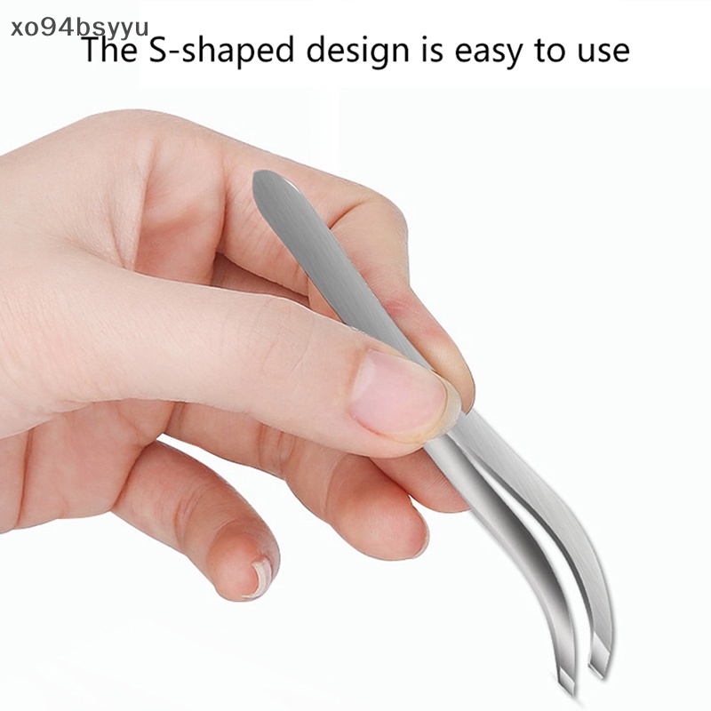 Nhíp Nhổ Lông Mày / Mũi Chuyên Nghiệp Bằng Thép Không Gỉ xo94bsyyu