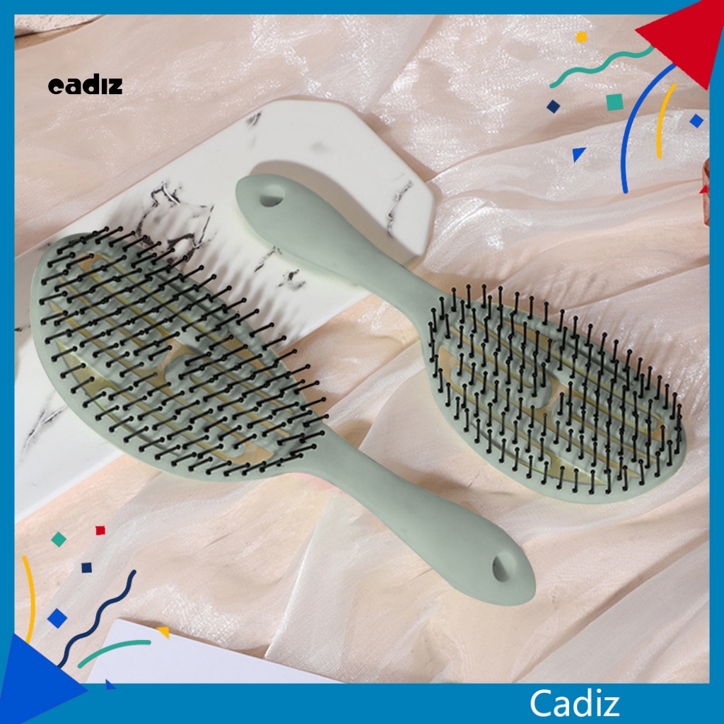 Lược Chải Tóc Xoăn Dài Bằng Nhựa Thiết Kế Hai Cách Sử Dụng Cho Nữ