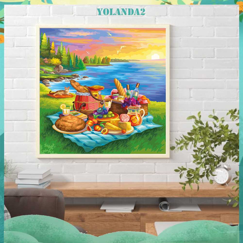 Tranh Đính Đá Kim Cương Toàn Bộ 5D DIY Hình Vẽ Nghệ Thuật Trang Trí Nhà Cửa