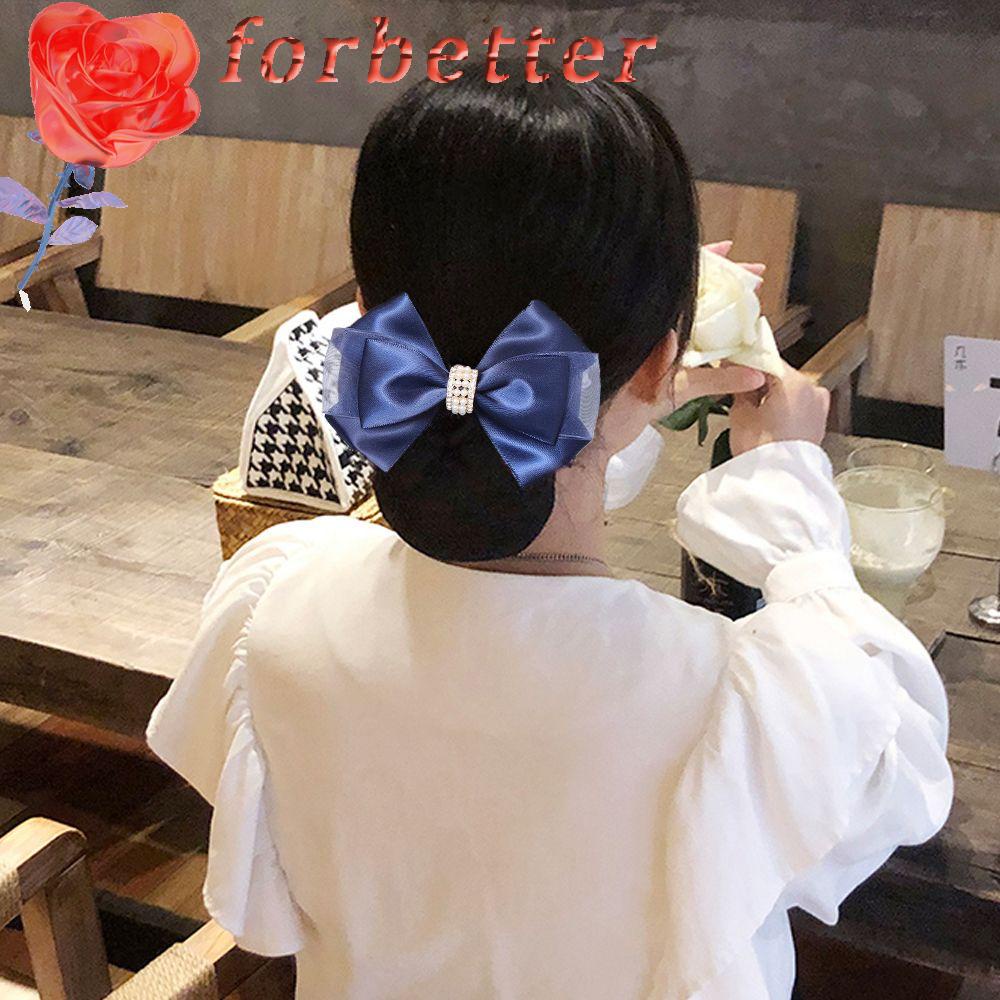 Vỏ Lưới Kẹp Tóc Đính Nơ Lớn Thời Trang Mùa Xuân Cho Nữ