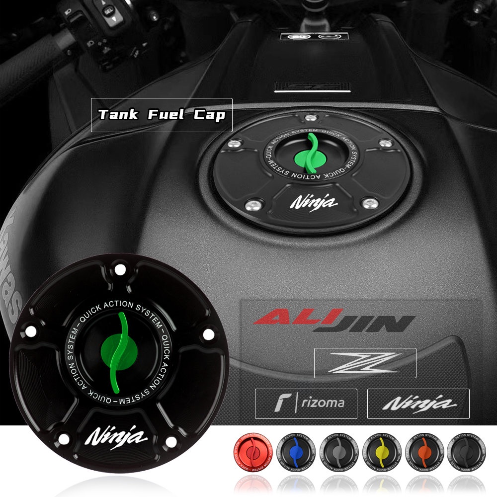 Nắp Bình Nhiên Liệu Cho Xe Mô Tô KAWASAKI VERSYS 650 ZX10R ER6N / F ZX6R Z750 Z800 Z1000 NINJA H2 ZX14R