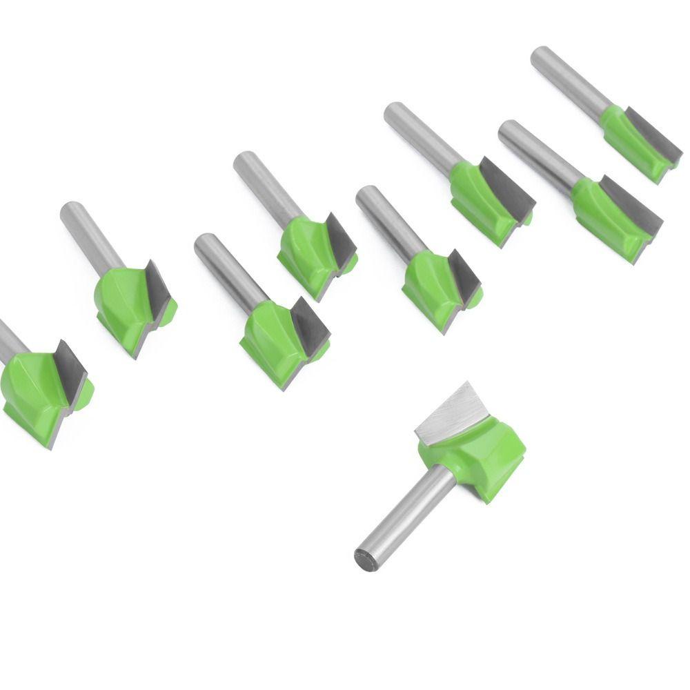 KUNHEV Mũi Phay Router 6mm Bền Bỉ Chuyên Dụng Cho Chế Biến Gỗ