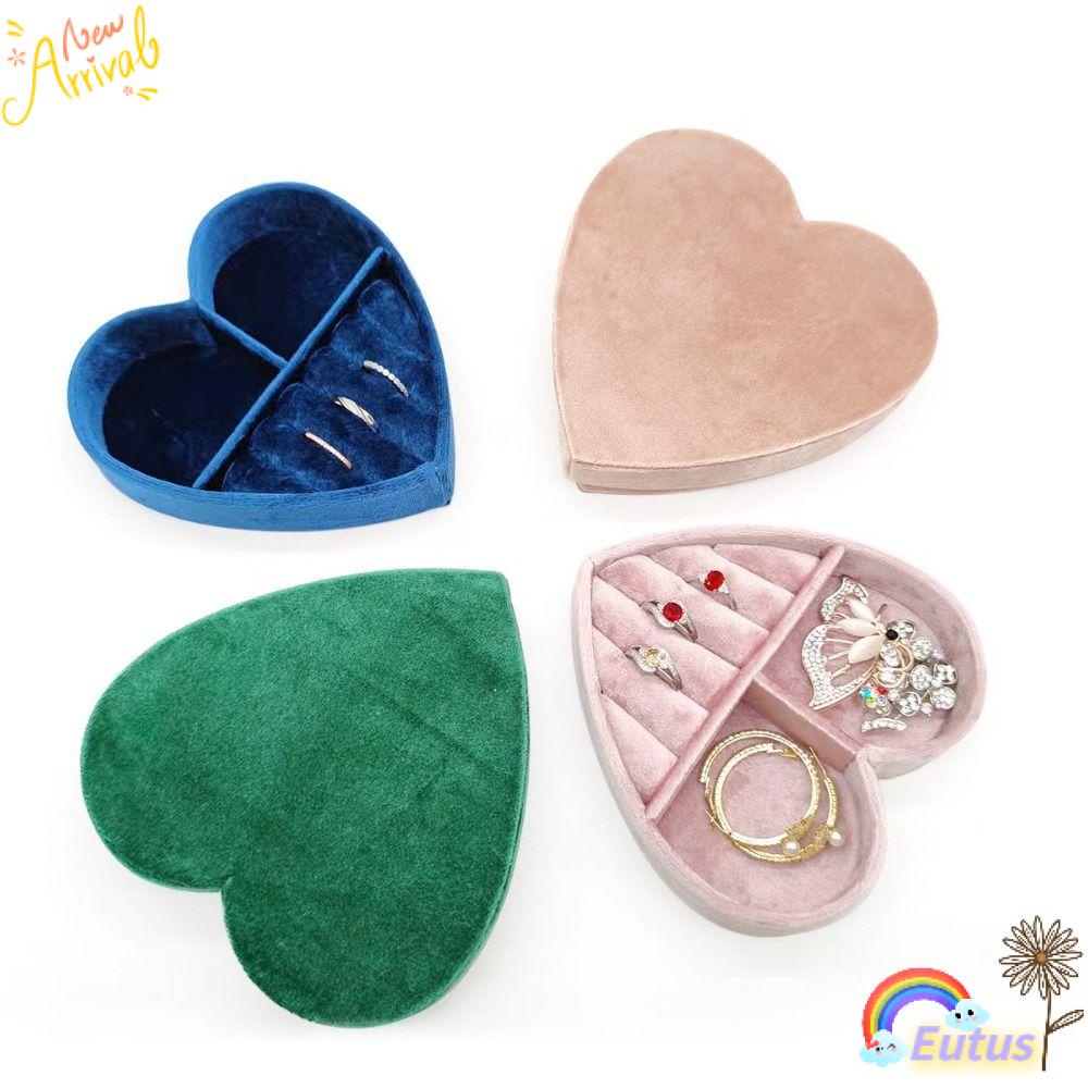 Hộp Đựng Trang Sức Hình Trái Tim Sáng Tạo