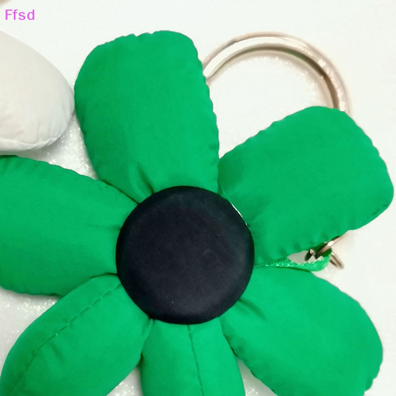 {Ffsd} 1 Móc Khóa Hình Hoa Hướng Dương Hồng Nhồi Bông Đáng Yêu Dành Cho Nữ