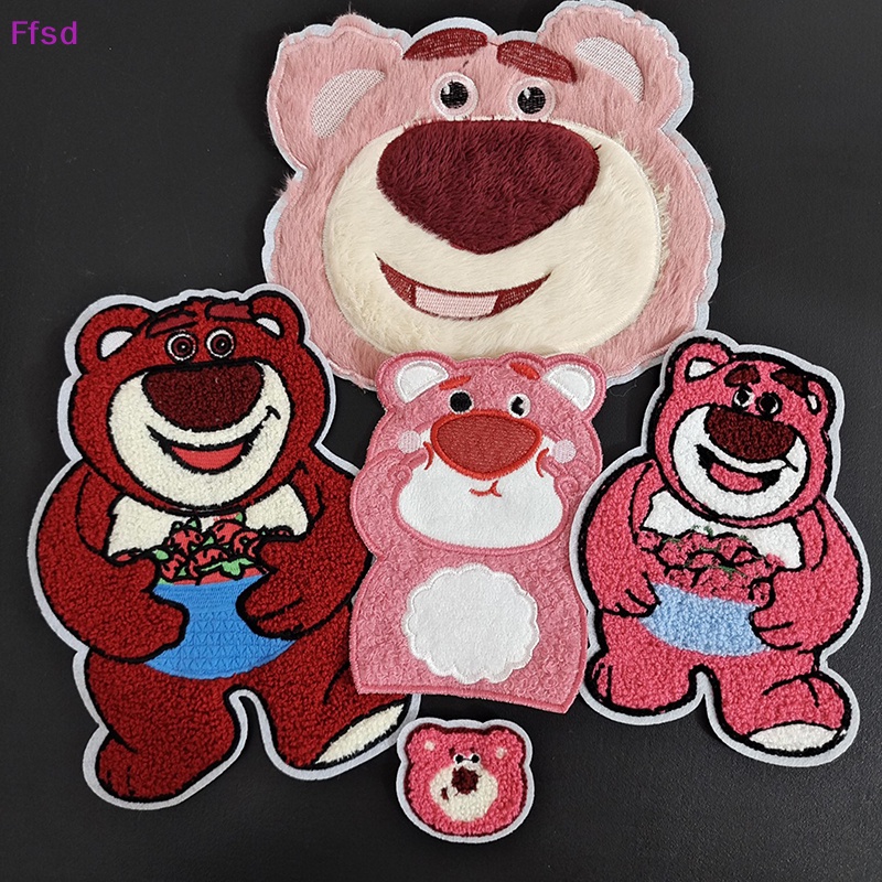 {Ffsd} Miếng Dán Vải Thêu Hình Động Vật Hoạt Hình Lingna Chuông Cáo Nhỏ Dâu Tây Phụ Kiện Quần Áo * Bán Chạy