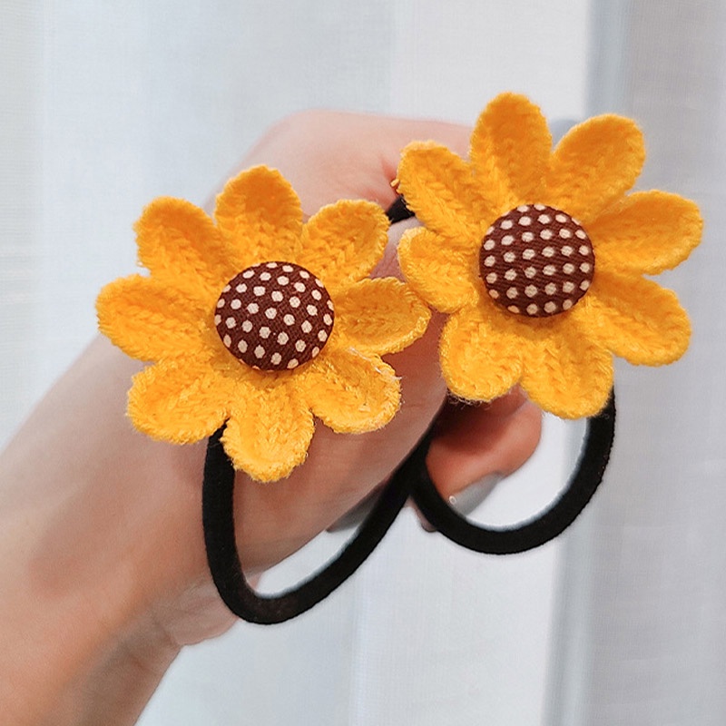 Kẹp Tóc Hình Hoa Hướng Dương Dễ Thương Cho Bé Gái Thẻ