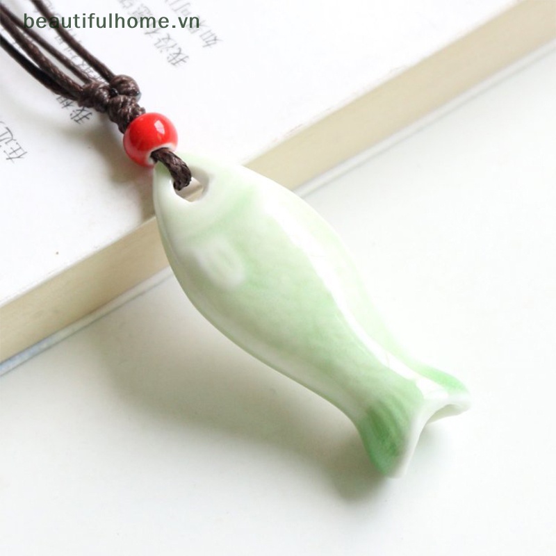 Còi Thổi Bằng Sứ Màu Sắc Ngẫu Nhiên Phong Cách Cổ Điển Độc Đáo DIY