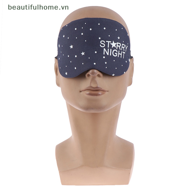 Miếng Che Mắt Ngủ Bằng Cotton Họa Tiết Hoạt Hình Sáng Tạo