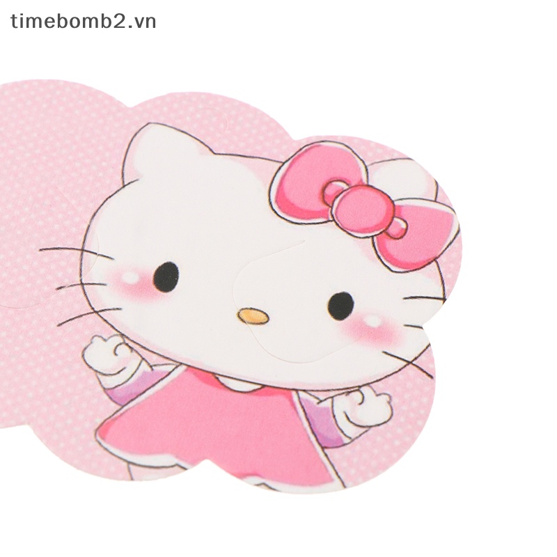 Set 50 Kẹp Tóc Giấy Hình Đám Mây Trưng Bày Thẻ Tên