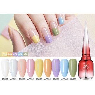 Sơn Gel AS mẫu mới chai đỏ mã APO chính hãng sơn móng tay chai 15ml