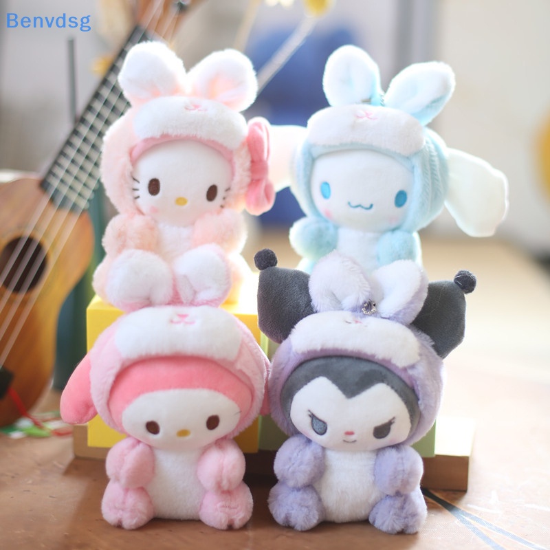 Benvdsg > Sanrio Series Kuromi Cinnamon Đồ chơi nhồi bông Mềm Mại Đáng Yêu Có Móc Khóa