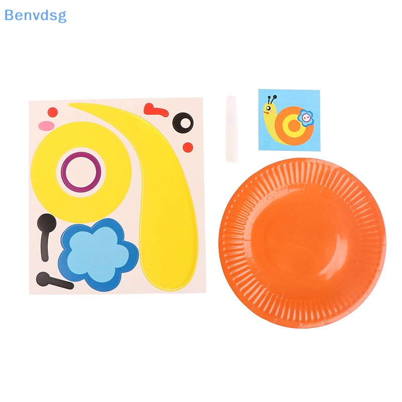 1 Bộ Miếng Dán Hoạt Hình Đầy Màu Sắc Trang Trí Thủ Công Cho Bé