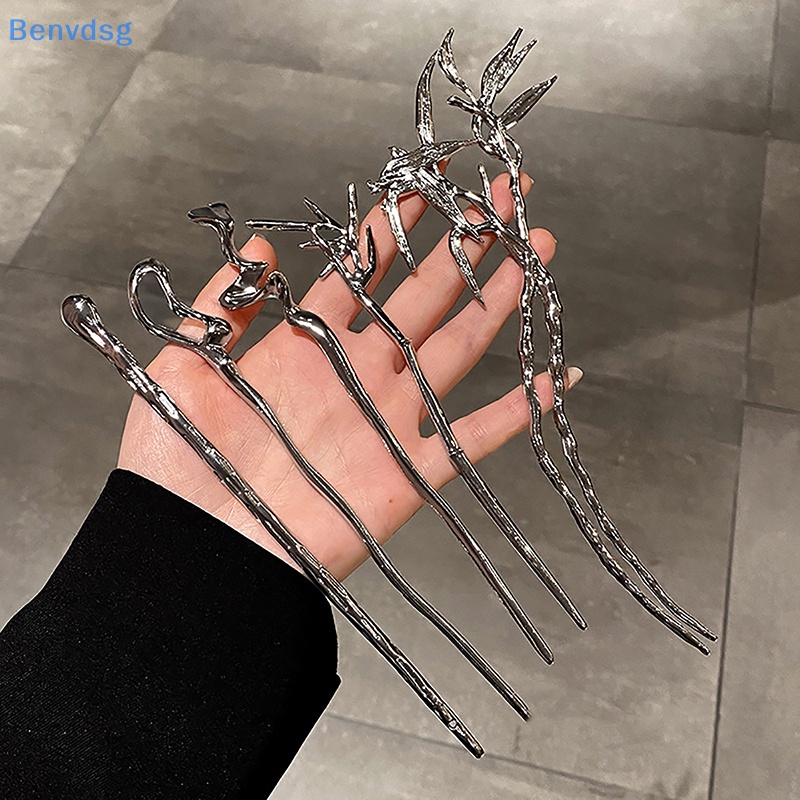 Kẹp Tóc Đuôi Ngựa Bằng Tre Thời Trang Vintage Thanh Lịch Dành Cho Nữ