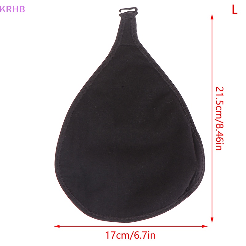 Krhb Móc Cài Áo Ngực Giả Hình Tam Giác Bằng Cotton Nhỏ Gọn Bảo Vệ Ngực Mới