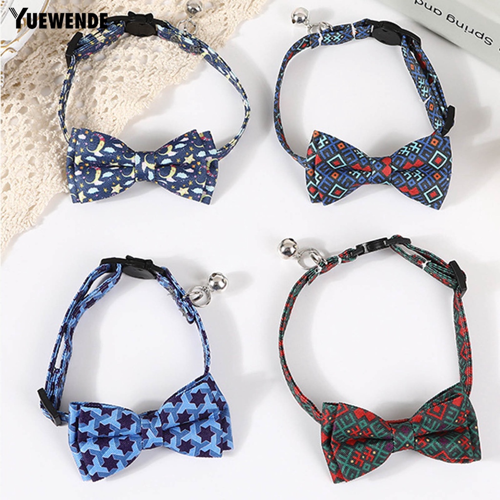 Vòng Cổ Đính Nơ Thoáng Khí Dành Cho Thú Cưng