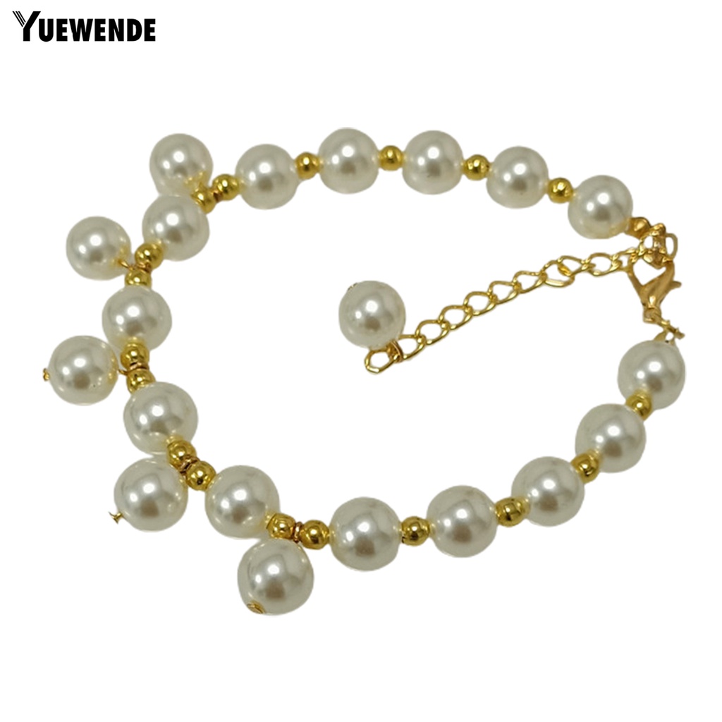 Vòng Cổ Ngọc Trai Bằng Nhựa Không Phai Màu Cho Thú Cưng