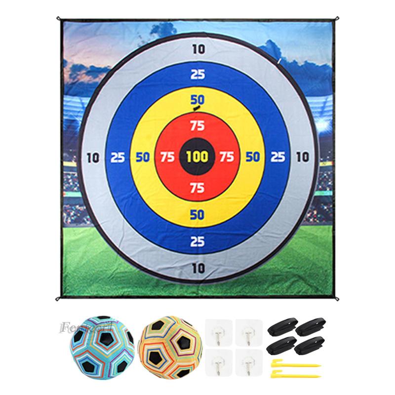 Đồ Chơi Ném Mục Tiêu Tương Tác Với Động Cơ Đá Bóng Cho Bữa Tiệc Bãi Biển Fenteer1