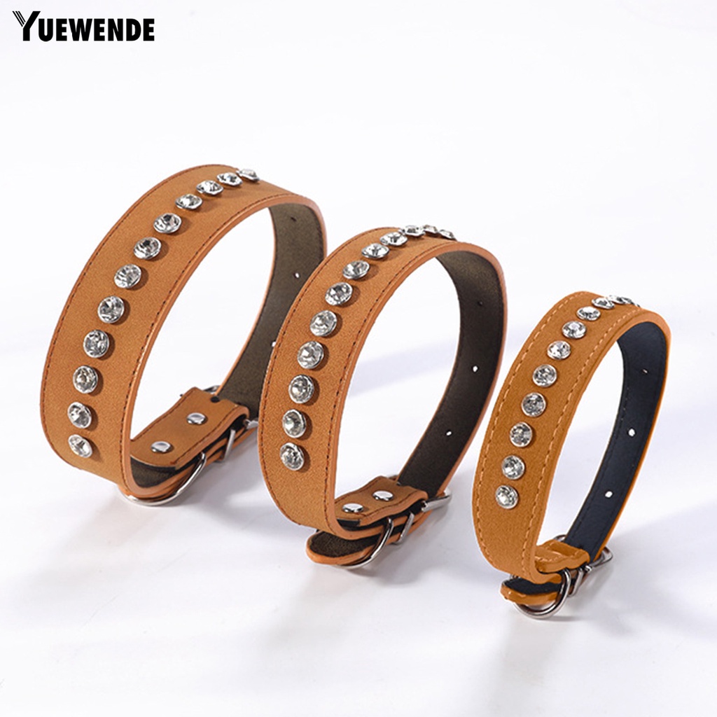 Vòng Cổ Đính Đá Có Thể Điều Chỉnh Dành Cho Thú Cưng YQ.E