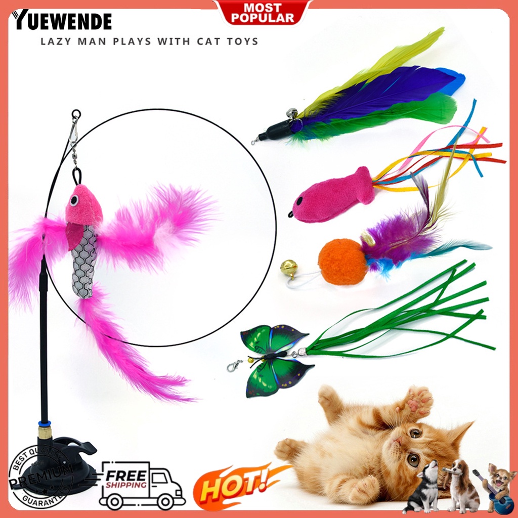 Gậy Trêu Mèo Giảm Căng Thẳng Trọng Lượng Nhẹ Vui Nhộn