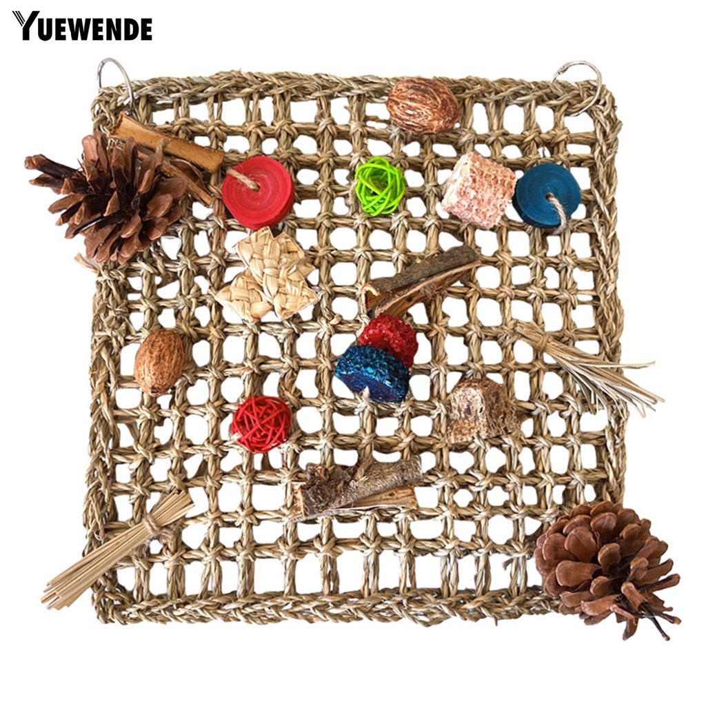 Đồ Chơi Chất Liệu Tự Nhiên Mài Răng Cho Chim Vẹt