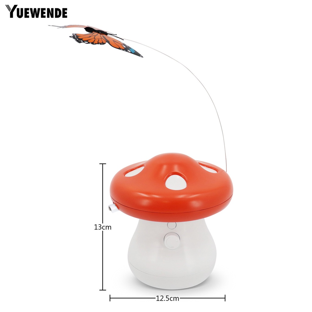 Đồ Chơi Xoay Tự Động Có Đèn LED 3 Chế Độ Định Vị Cho Mèo Cưng