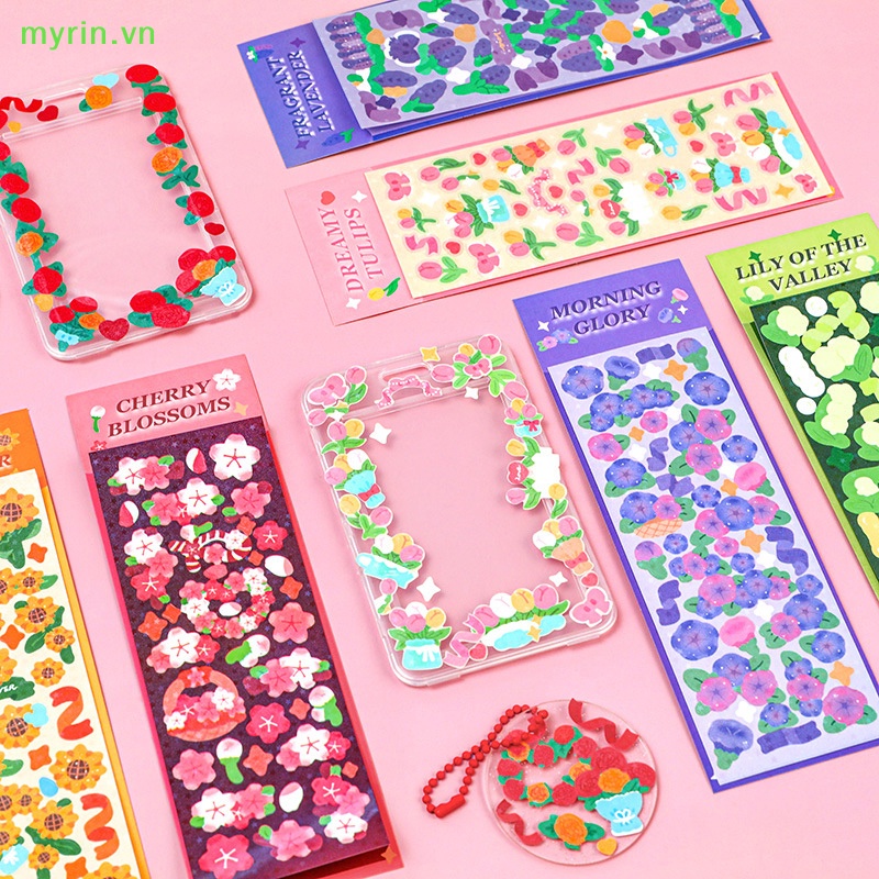 1 Sticker Dán Trang Trí Sổ Lưu Niệm