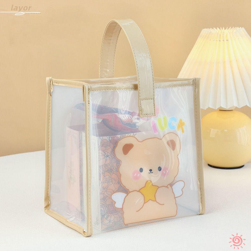 Túi Tote Trong Suốt Sức Chứa Lớn Thời Trang Mùa Hè