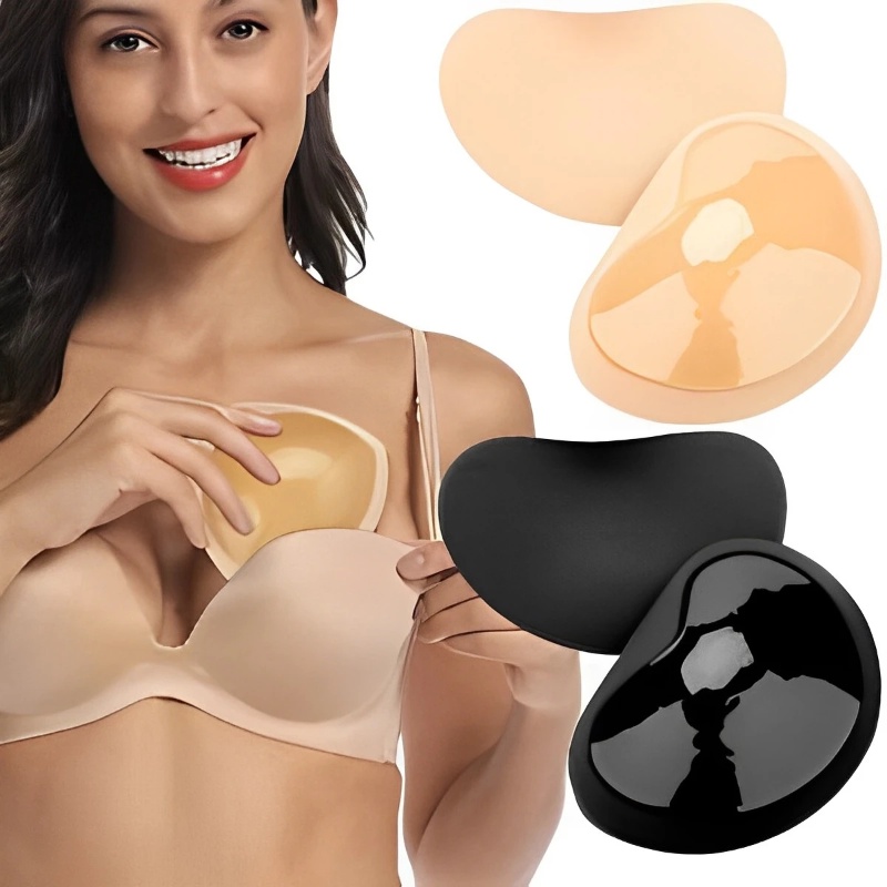 [Marvelous] Miếng Lót Ngực Bằng Xốp Mềm / Không Biến Dạng Hình Giọt Nước Thoáng Khí Thông Dụng Cho Nữ Tập Yoga