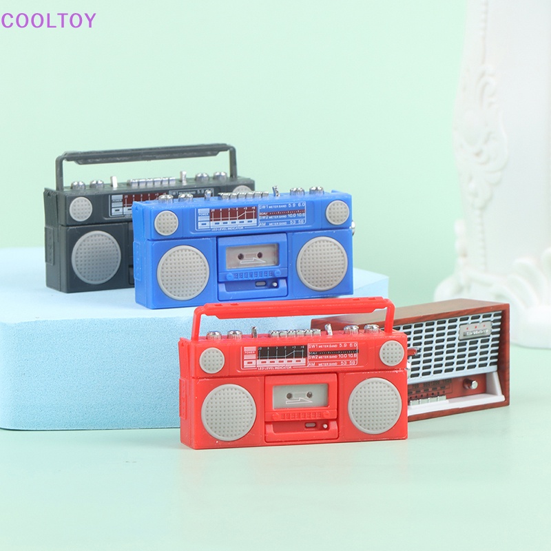 Radio Đồ Chơi Mini Tỷ Lệ 1: 12 Trang Trí Nhà Búp Bê