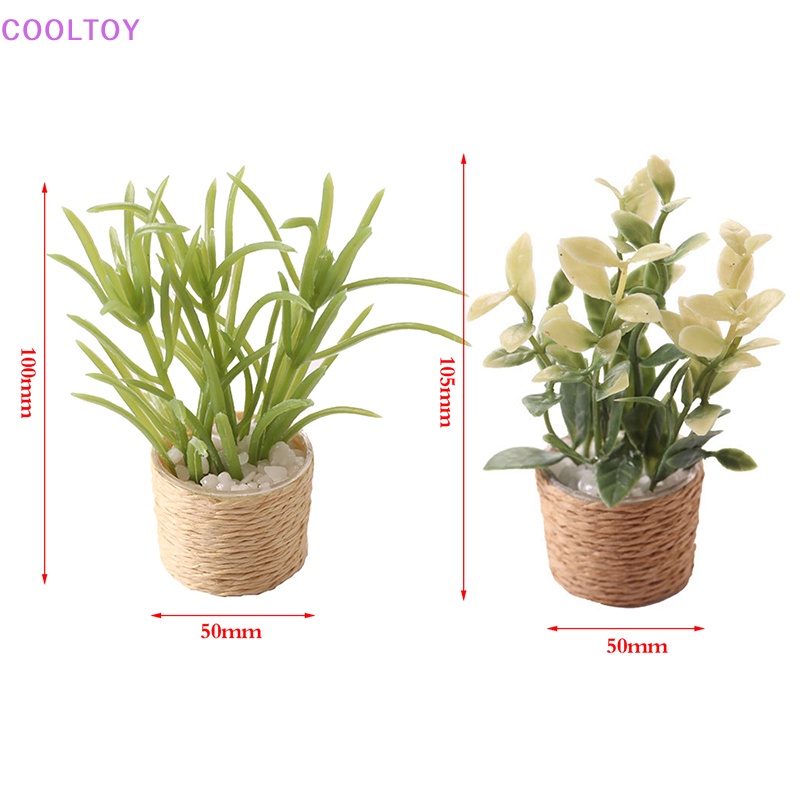 Mô Hình Chậu Cây Trang Trí Nhà Búp Bê Tỉ Lệ 1: 6