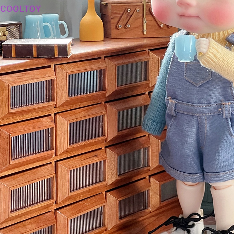 1 Bộ Tách Uống Nước 1: 6 Dùng Trang Trí Nhà Búp Bê