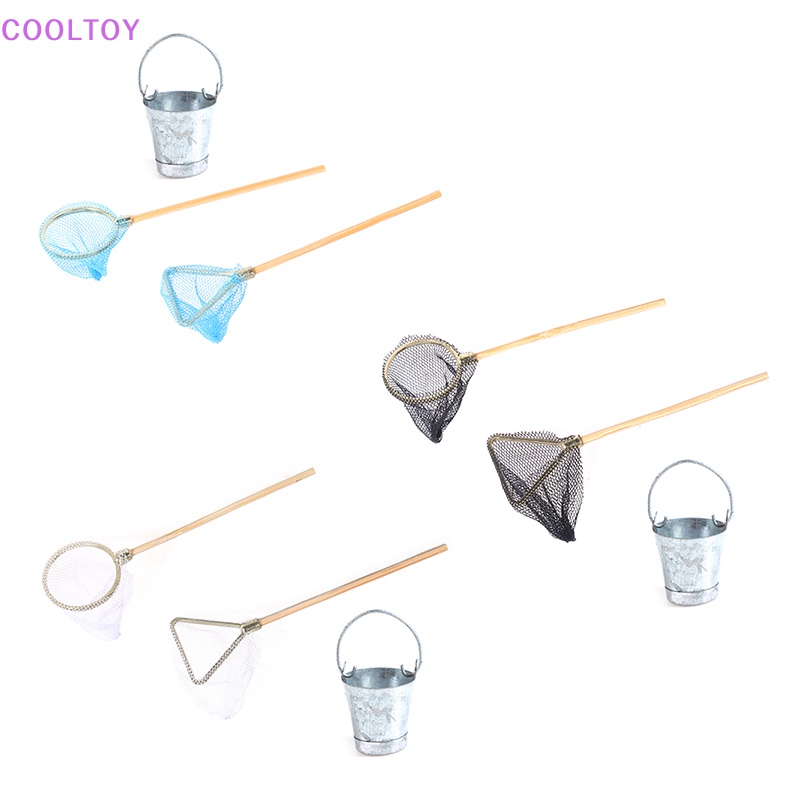 1 Bộ Lưới Đánh Cá Mini 1: 12 Độc Đáo Trang Trí Nhà Búp Bê / Tiểu Cảnh
