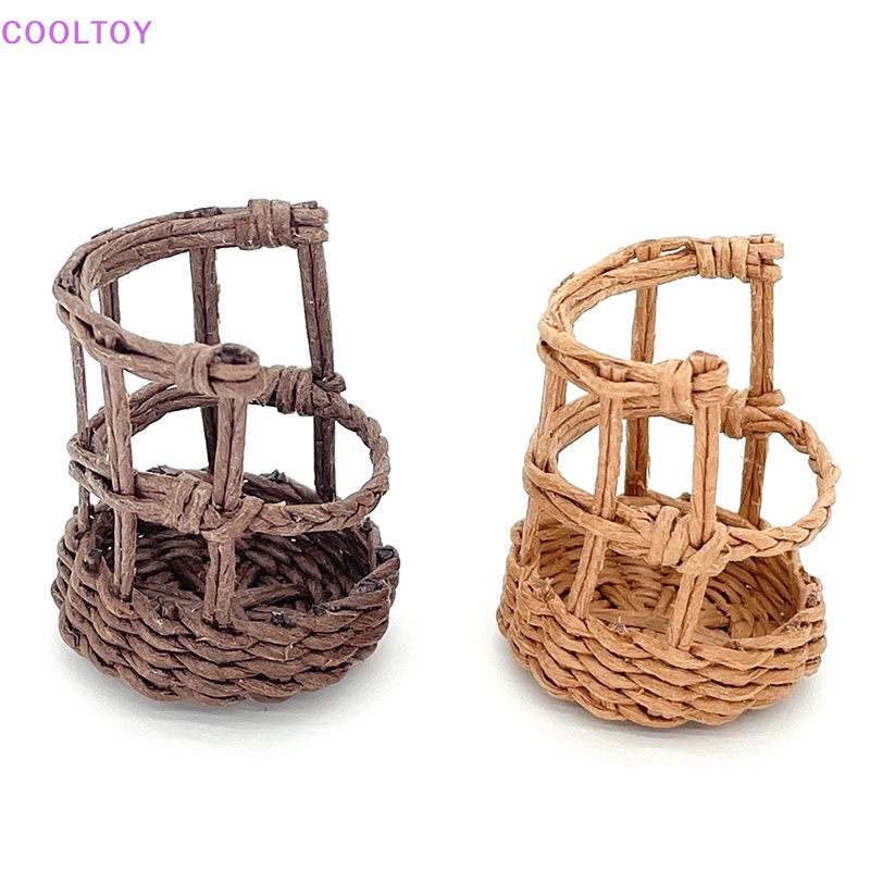 Giỏ Đựng Bánh Mì / Rau Củ Quả 1: 12 Độc Đáo Trang Trí Nhà Búp Bê