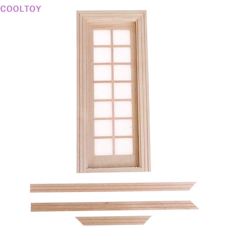 Cooltoy Cửa Gỗ 14 Nấc 1: 12 Trang Trí Nhà Búp Bê DIY