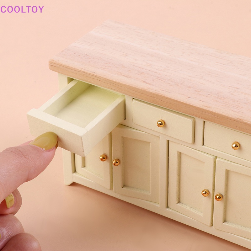 Cooltoy Mô Hình Phòng Ngủ / Phòng Khách Mini Tỉ Lệ 1: 12 Trang Trí Nhà Búp Bê