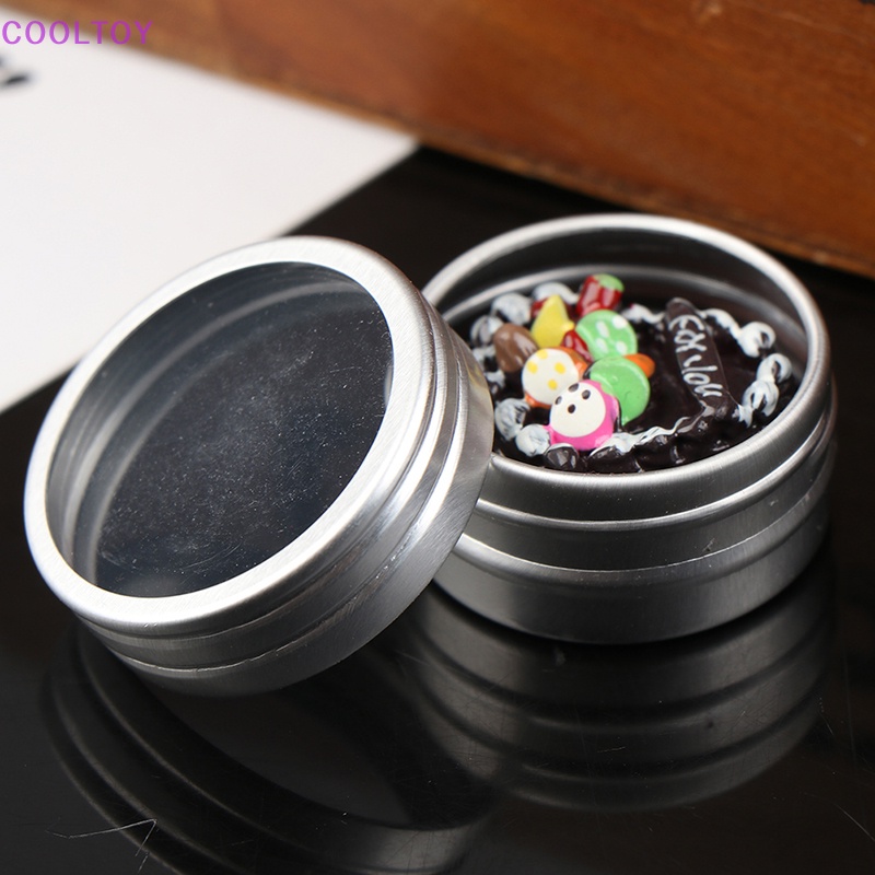 Set 2 Mô Hình Bánh Ngọt Mini Tỉ Lệ 1: 12 Dùng Để Trang Trí Nhà Búp Bê