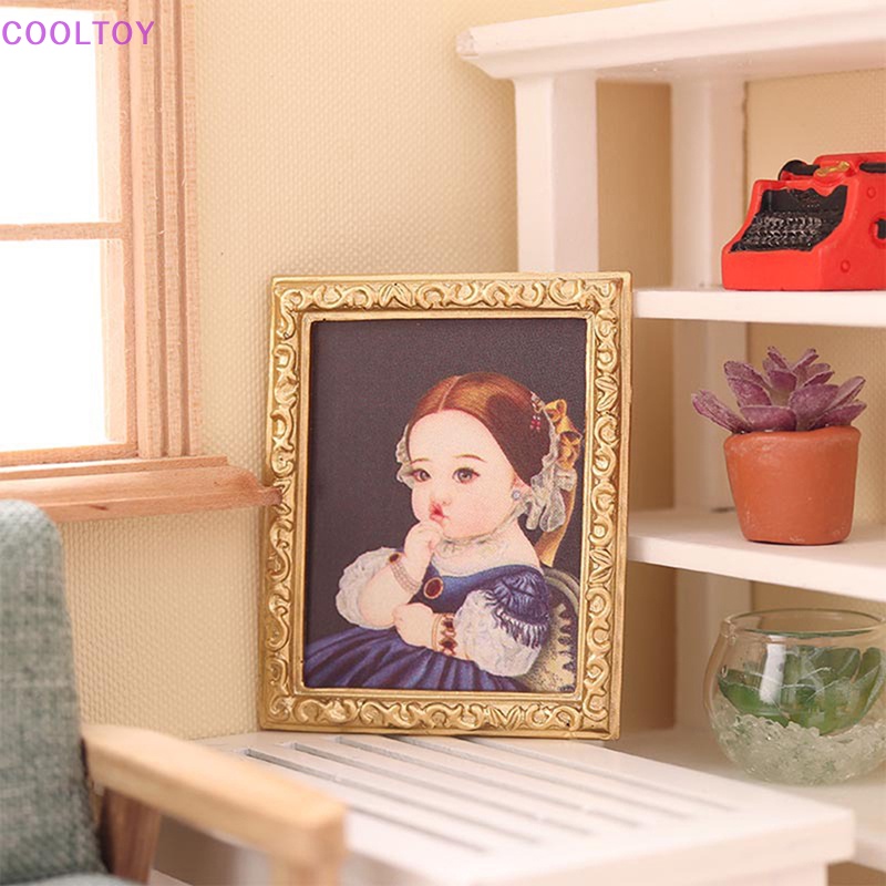 Mô Hình Khung Ảnh Mini 1: 12 Ob11 Tự Trang Trí Nhà Búp Bê