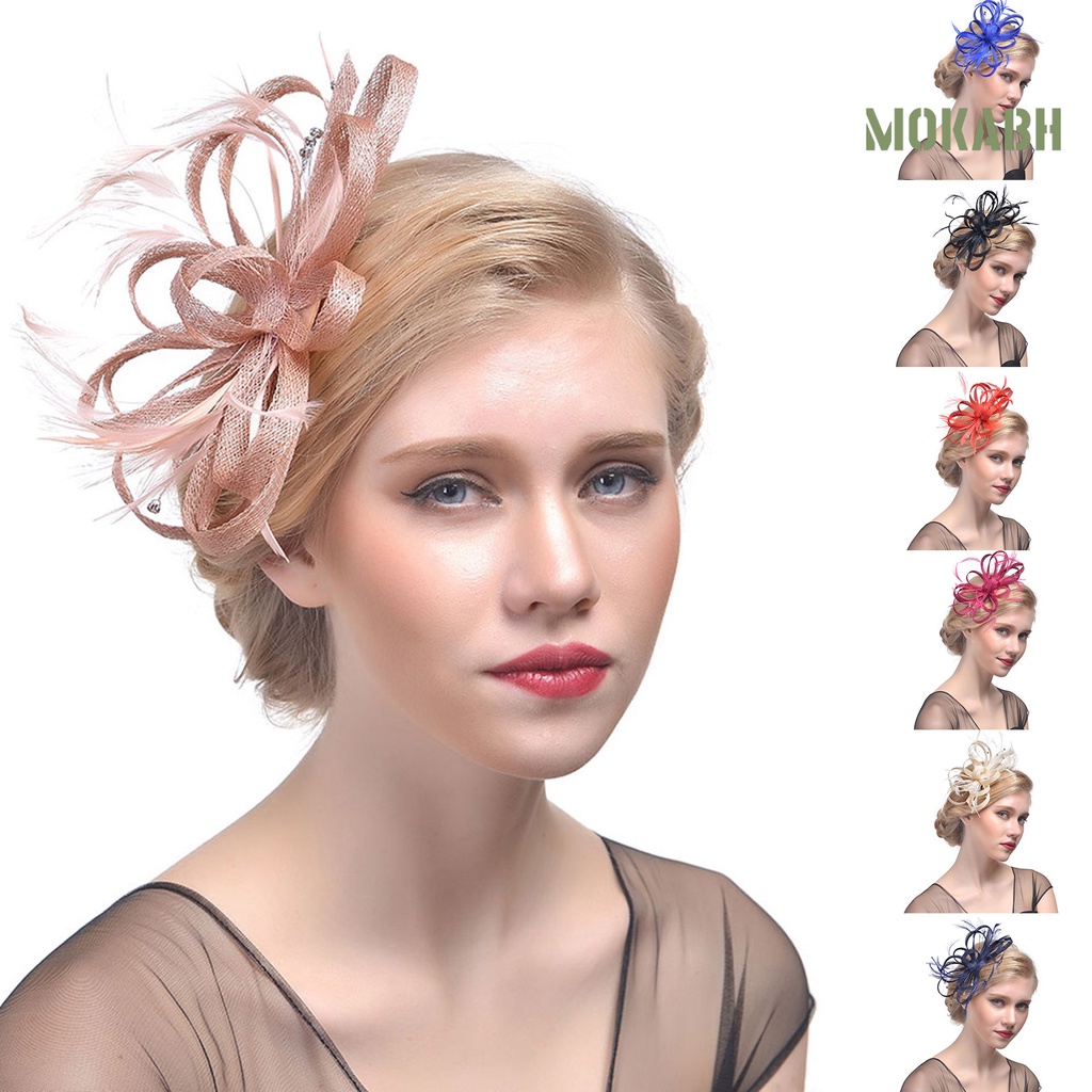 Trâm Cài Tóc Đính Đá Hình Bông Hoa Phong Cách Vintage Dành Cho Cô Dâu