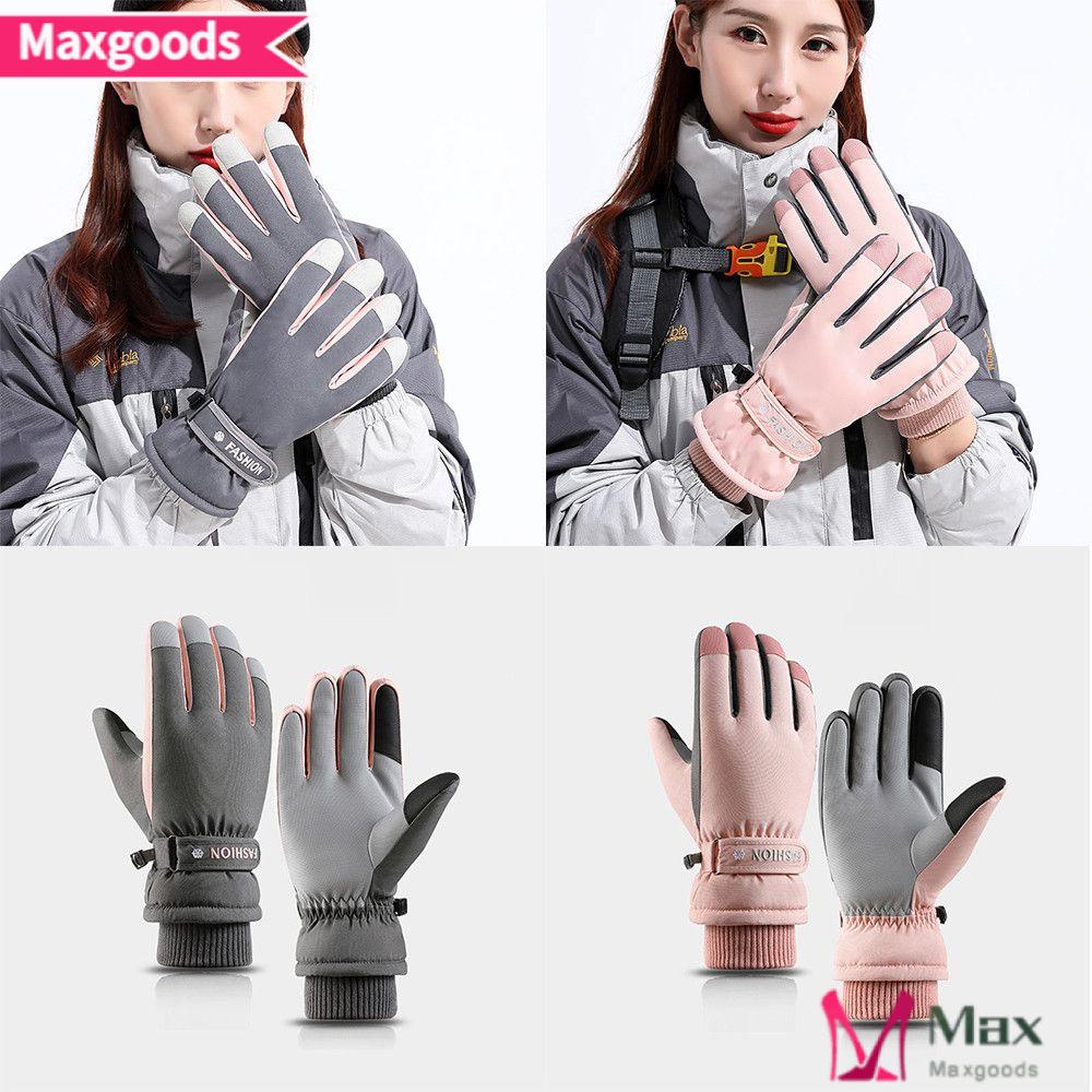 Găng Tay Thể Thao Trượt Tuyết Chống Thấm Nước Có Thể Chạm Màn Hình Cảm