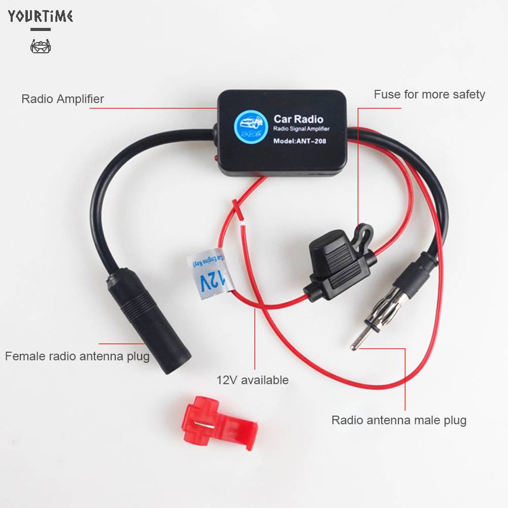 Bộ Thiết Bị Nhận Tín Hiệu Âm Thanh FM Chống Nhiễu Cho Xe SUV