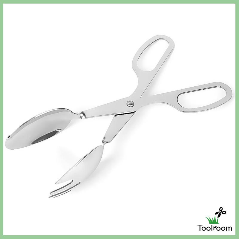 Kẹp Gắp Salad Bằng Thép Không Gỉ Tiện Dụng Cho Nhà Bếp