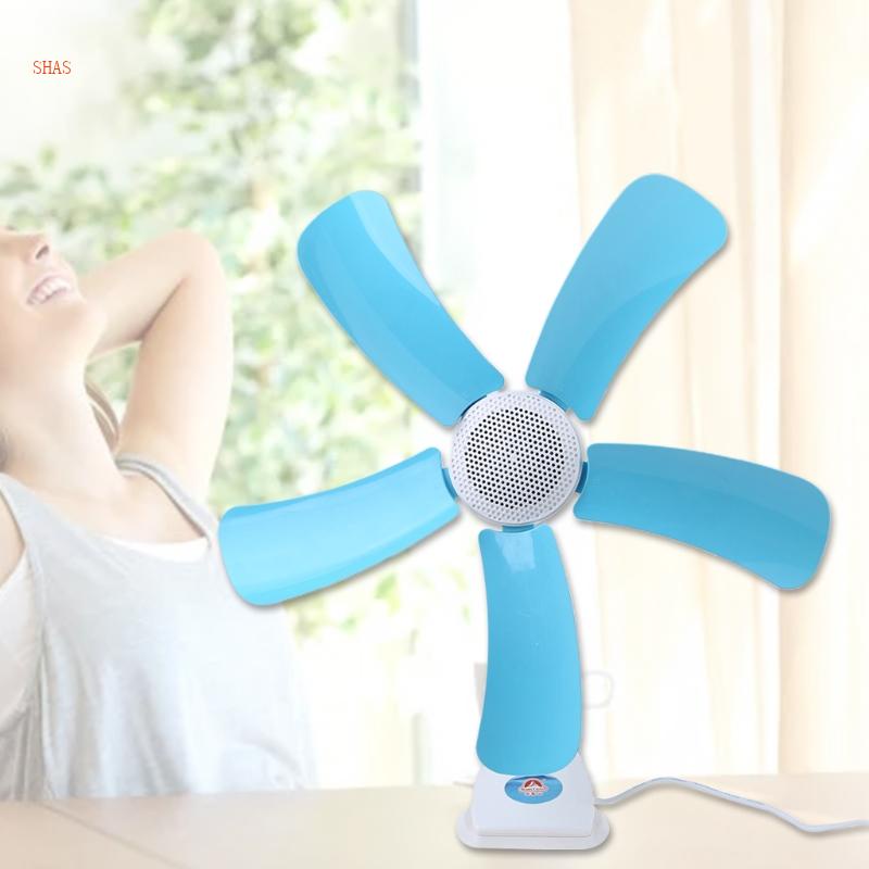 Quạt Kẹp 5 Cánh 220V 16 53inch Phích Cắm US Hỗ Trợ AC 110V Không Gây Tiếng Ồn Cho Văn Phòng / Trường Học / Phòng Ngủ