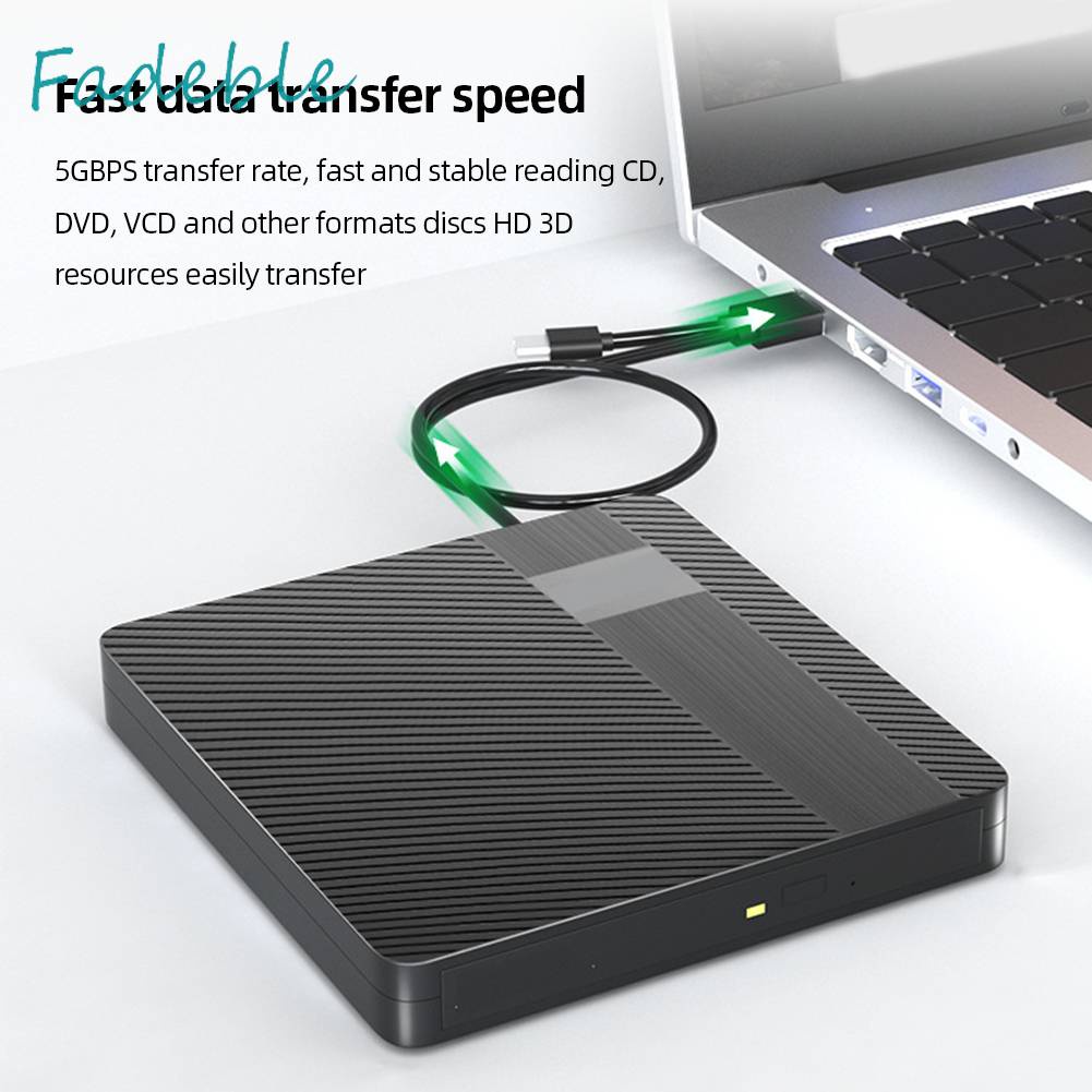 Ổ Đĩa USB 3.0 Và Type-C DVD RW CD Cho Laptop PC