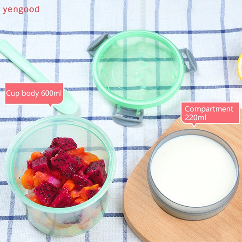 Cốc Ăn Sáng 2 Tầng Tiện Dụng Chất Lượng Cao